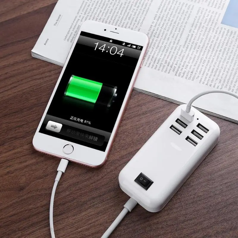 المنزل السفر 3A سريع شحن شاحن مهايئ طاقة حائطي 6 منافذ مقبس USB Hub + 1 التبديل ل هاتف لوحي PC الهاتف المحمول شاحن المنزل السفر 3A سريع شحن شاحن مهايئ طاقة حائطي 6 منافذ مقبس USB Hub + 1 التبديل ل هاتف لوحي PC الهاتف المحمول شاحن