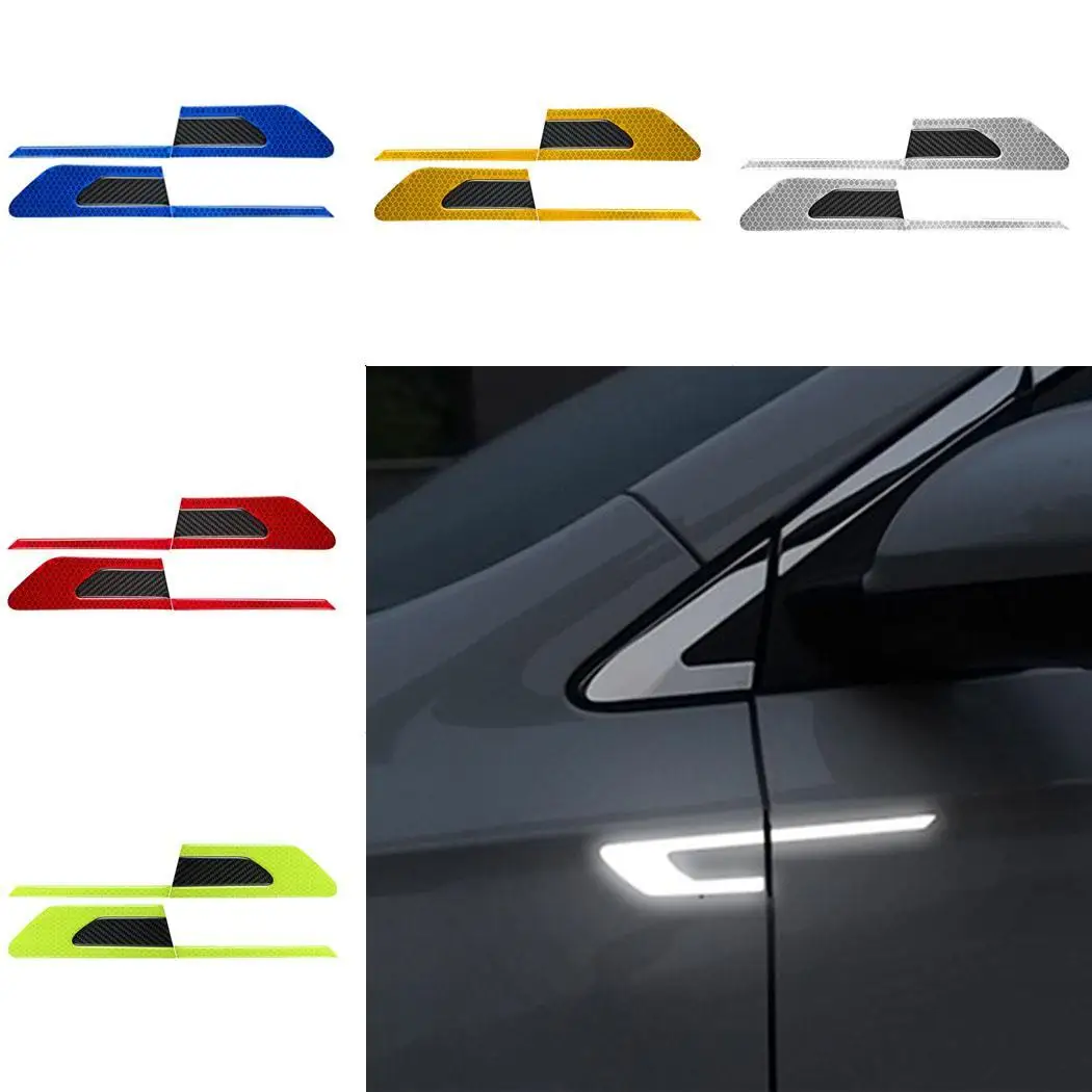 

Car Auto Safety Mark Reflective Tape Sticker Body Side Warning Tape Strip Easily posted and removed General