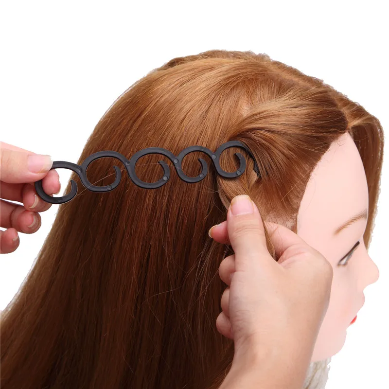 Magic French Hair Braiding Tool Hair Twist Styling Clip Braider Roller Bun DIY Hai Accessories 2pc/set