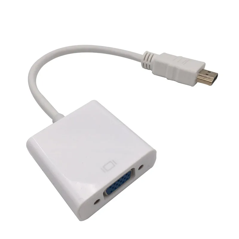 HDMI к VGA адаптер папа Famale конвертер 1080P видео аудио для ПК ноутбука планшета|Кабели