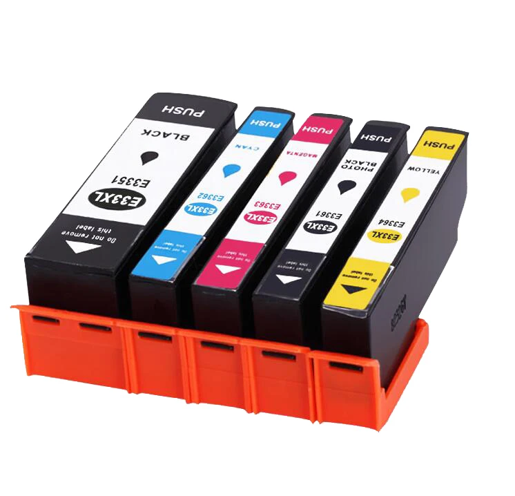 Einkshop 5 шт. 33XL T3351 T3361 T3362 T3363 T3364 патрон чернил для принтера EPSON XP-530 XP-530 XP-630 XP-830 XP-635 XP-540 XP-640