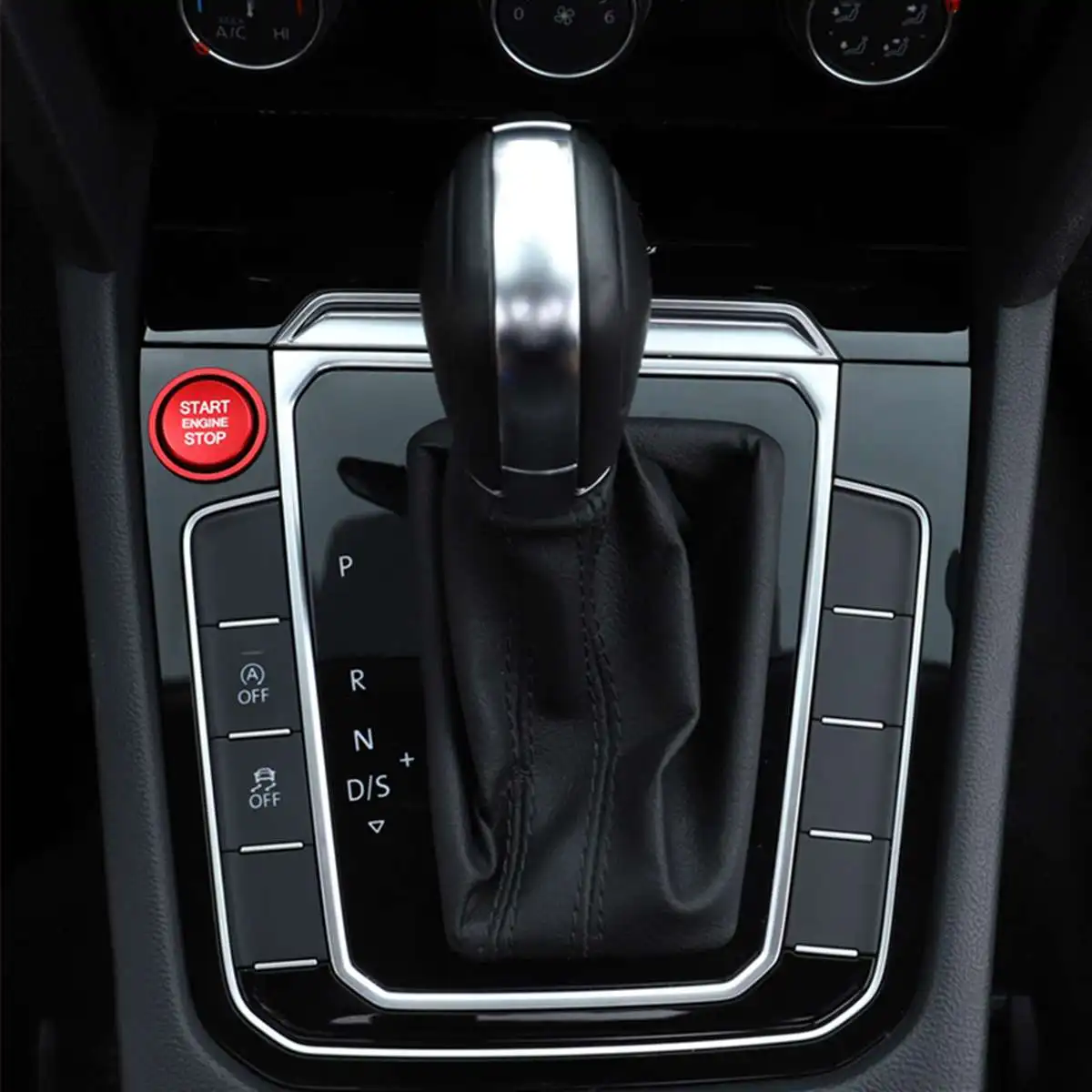 Обшивка кольца для запуска и остановки двигателя автомобиля обшивка VW Golf 7 GTI R Jetta