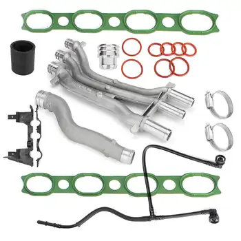 

Car Aluminum Coolant Pipe Upgrade Repair Kit for Porsche Cayenne 4.5 V8 2003-2006