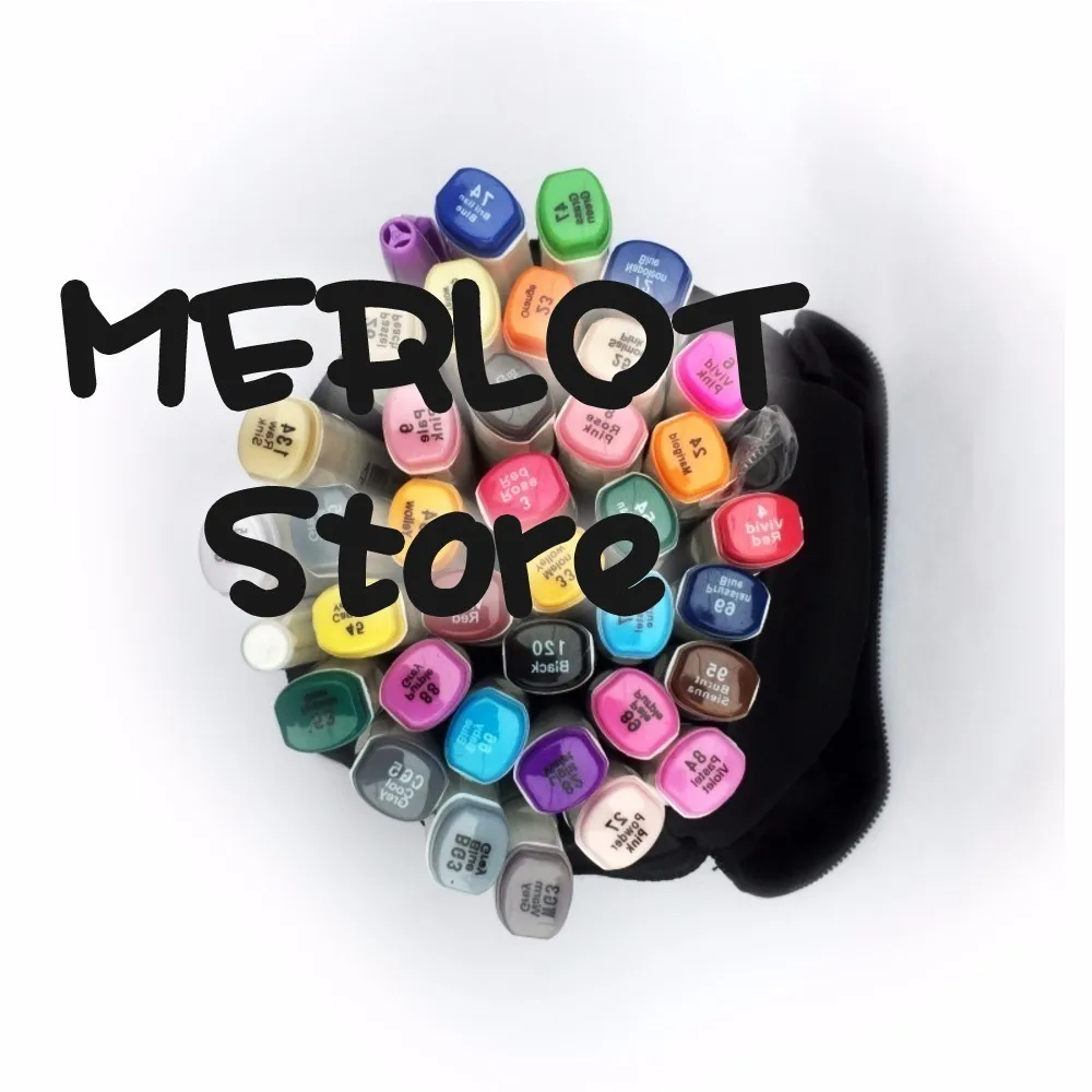 

Hot Sale six generations two-headed Alcohol oily mark pen hand-painted 30 48 72 color fine markers drawing manga art supplies