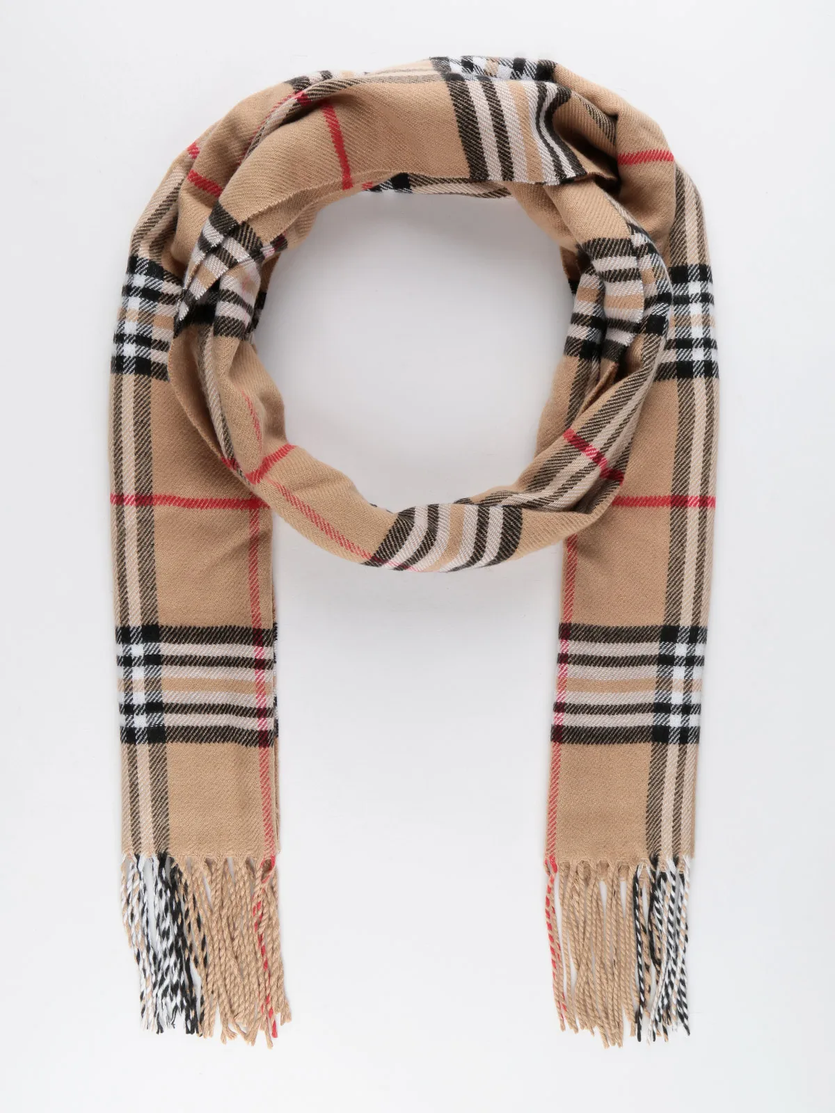 Men's plaid scarfin Men's Scarves from Apparel Accessories on
