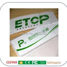 1000 шт защита от вскрытия подъезд автотранспорта Управление лобовое стекло uhf rfid метки стикер gen2 на дальние расстояния Карточки контроля доступа считыватель 1-10 м