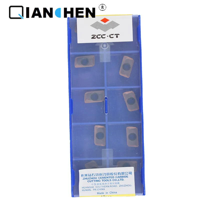 

Original ZCCCT 10pcs high quality high performance high strength CNC industry APMT1135PDR YBG205 carbide inserts