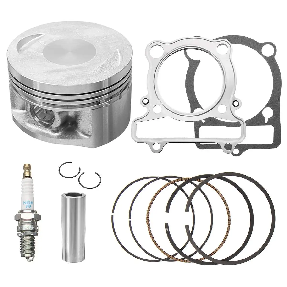 

High Quality Fit For Yamaha Warrior 350 Piston Rings Gasket Ngk For Spark Plug Kit Set Yfm 350 1987-2004