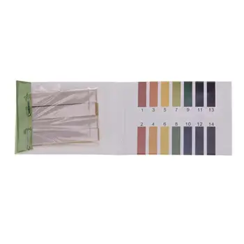 

100pcs 0-14 pH Test Strips Alkaline Acid Indicator Paper Litmus Tester for Lab Home Water Quality Analysis Instruments
