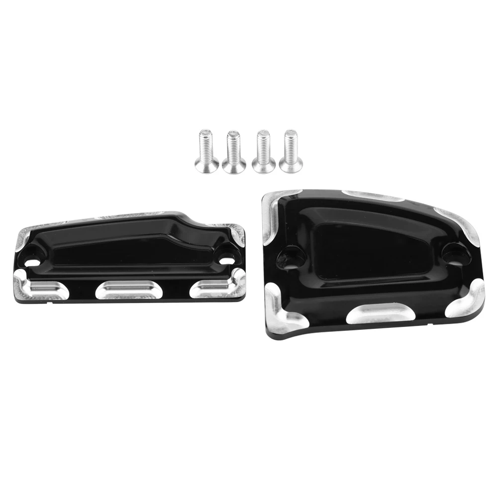 

Motorcycle Front&Rear Billet Master Cylinder Covers for Indian Scout 2015-2018 Scout Sixty 2016-2018 Aluminum alloy New