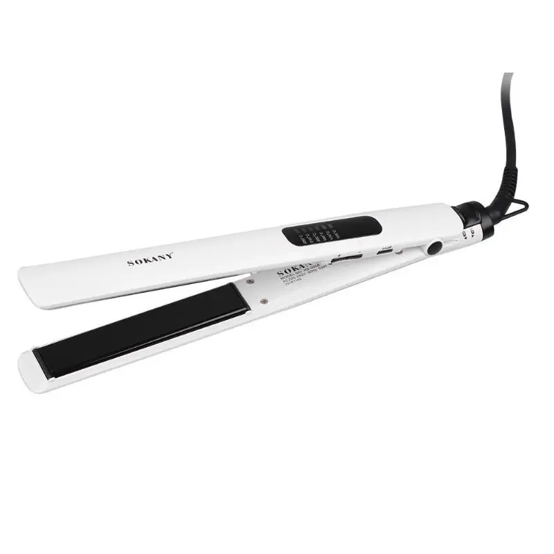 

Professional Tourmaline Ceramic 2-in-1 Hair Straightener Curler Fast Hair Straightener Heating Plate Styling Tools EU