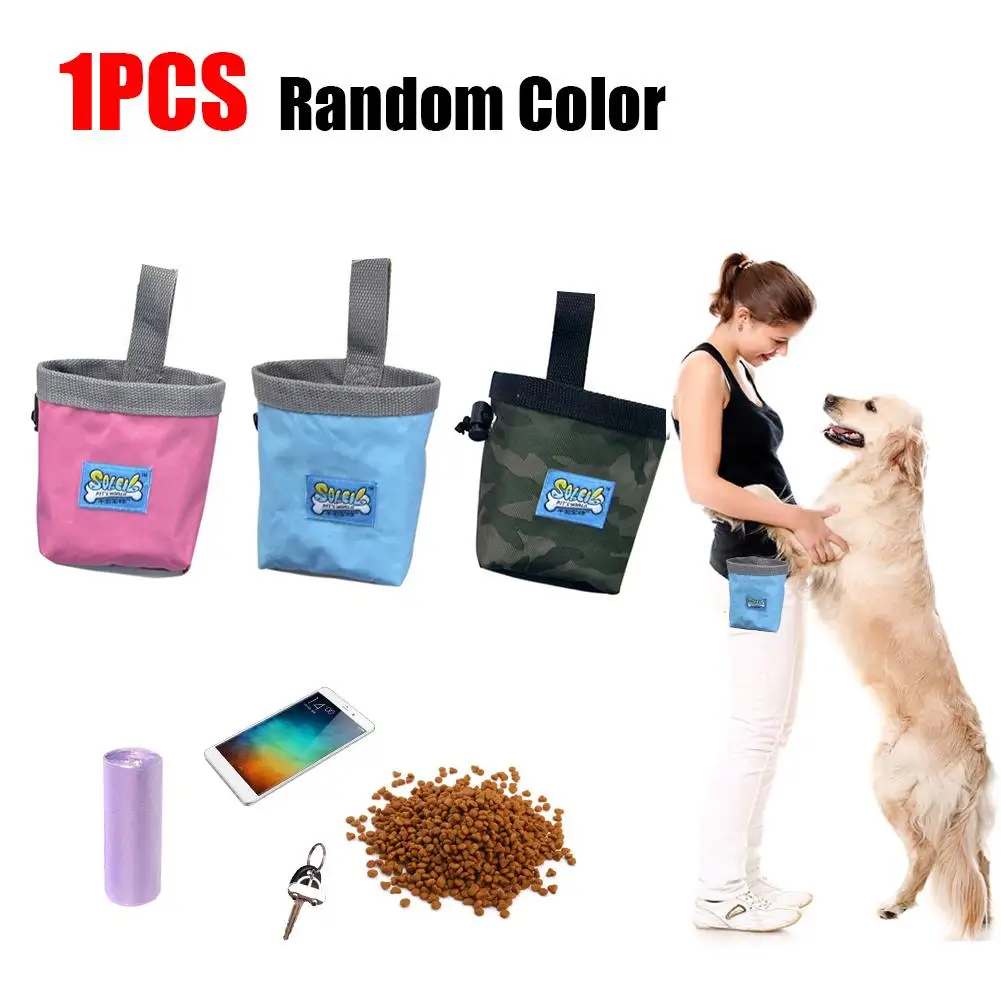 

Dog Treat Pouch Dog Outdoor Training Bag Toy Snack Storage Pack Portable Feeding Bag Garbage Pack