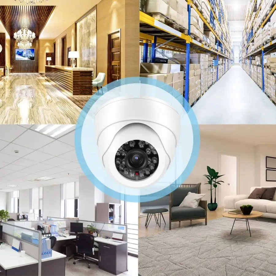 Ip камера AHD 720P купольная инфракрасная видеонаблюдения с ночным видением
