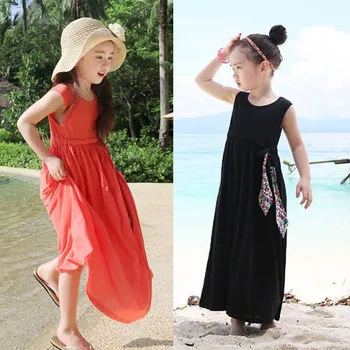 

Mother And Daughter Clothes Summer Dress Girl 7 Years Girls Size 8 Dresses 10 12 14 16 18 Holiday Teenage Children Clothing
