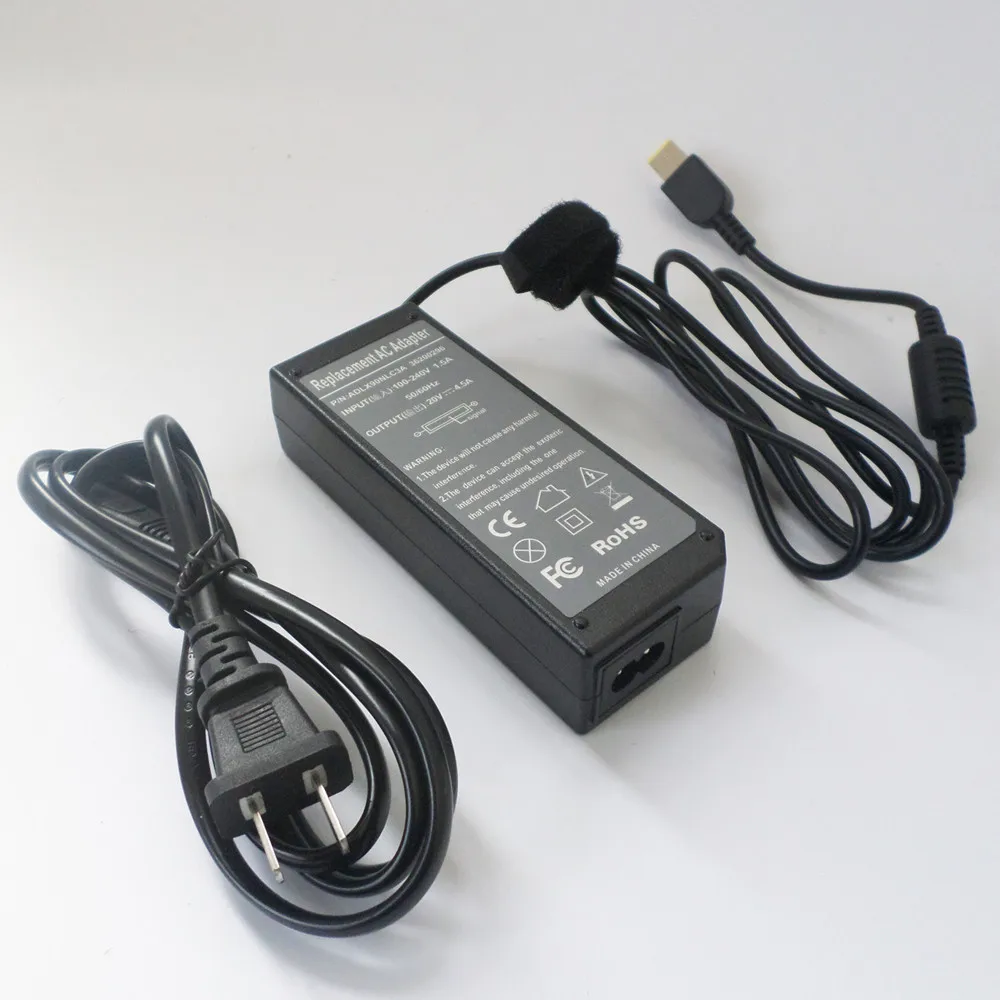Notebook AC Adapter For Lenovo ThinkPad X1 Carbon Touch X1 Helix 20V 4