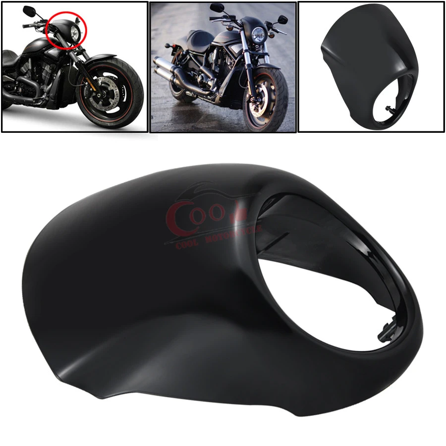 Motorcycle Headlight Mask Fairing Cafe Racer Style Front Visor For Harley Davidson Street Xg 500 Xg750 2014 2016 Full Fairing Kits Aliexpress