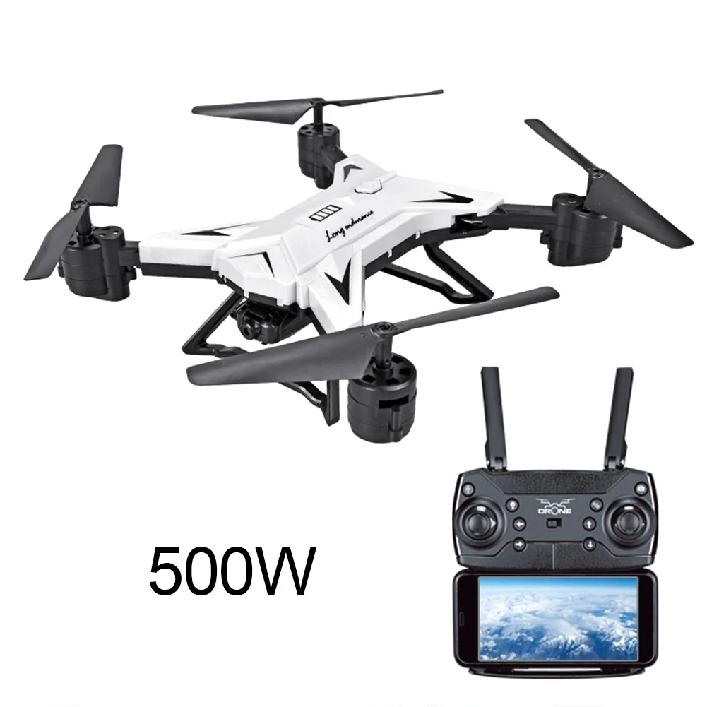 Foldable WIFI Four-Axis Remote Control Airplane Transmission Altitude Hold Drone Led Aerial View