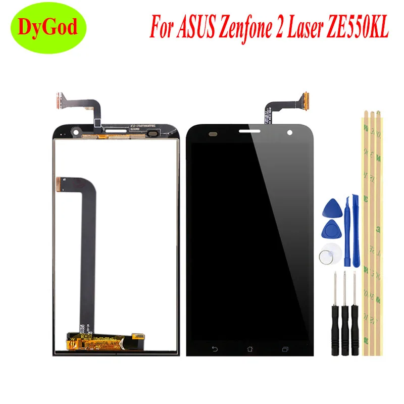 ЖК-дисплей DyGod для ASUS Zenfone 2 Laser ZE550KL сенсорный экран полный преобразователь