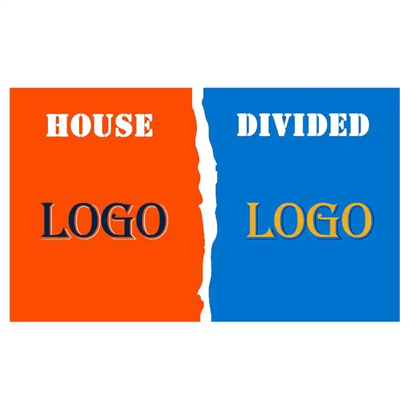 Custom Flag And Banner 3x5ft Logo Banner House And Divided Duel