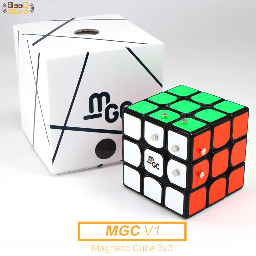 Куб Yongjun Mgc 3x3 Магнитный куб 3x3x3 Mgc V1 Neo, Магический кубик, Скорость 3x3 игра-головоломка Cubo Magico Wca Чемпионат с помощью магнита, Детские кубики, игрушки для мальчиков