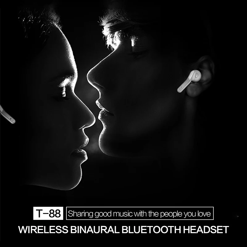 OKSJ T88 беспроводные наушники TWS Bluetooth V5.0 беспроводная гарнитура|Наушники и