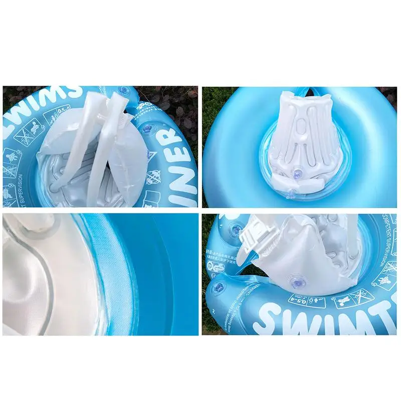 Детские плавательные кольца утолщенные ремни подмышек надувное кольцо мультфильм спасательный круг сиденье лодка поплавок безвредная безопасная игрушка для воды
