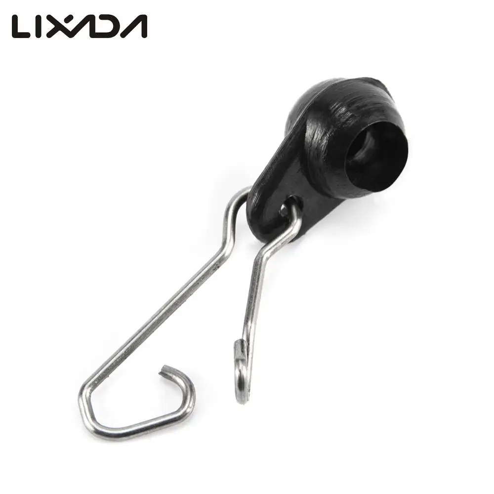 Lixada 10 шт./лот рыболовная застежка молния с бусинами леска Соединительный крючок