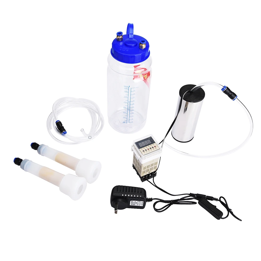 

2L Portable Electric Milking Machine with Pulse Controller for Cow Sheep 100-240V AU Plug