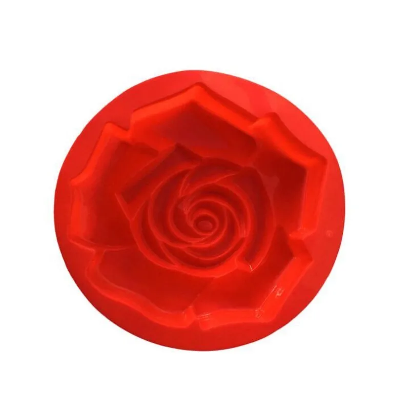 Big Rose Flower Baking Tray Silicone Cake Mold 29*29cm Big Silicone Form Large Bakery Baking Dish Bakeware Toast Bread Mold