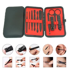 Meisha 10 шт. машинка для стрижки ногтей инструменты для педикюра маникюрные ножницы щипцы для Удаления Кутикулы Толкатели Пинцет Набор для маникюра наборы для дизайна ногтей HE0009