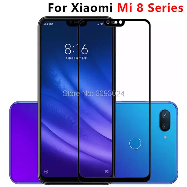 

Protective Glass For Xiaomi Mi 8 Se Pro Lite Explorer Tempered Glas Case On Ksiomi Xiomi Xiami Xaomi Mi8 Screen Protector light
