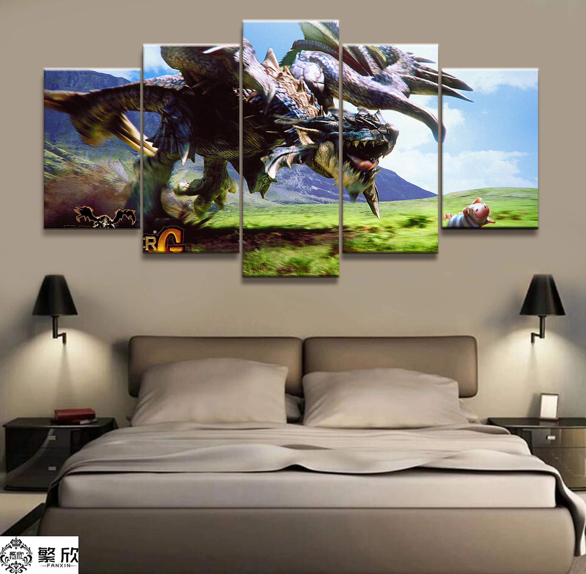 

Home Decor Modular Canvas Picture 5 Piece Military United States Navy Painting Poster Wall For Home Canvas Painting Wholesale