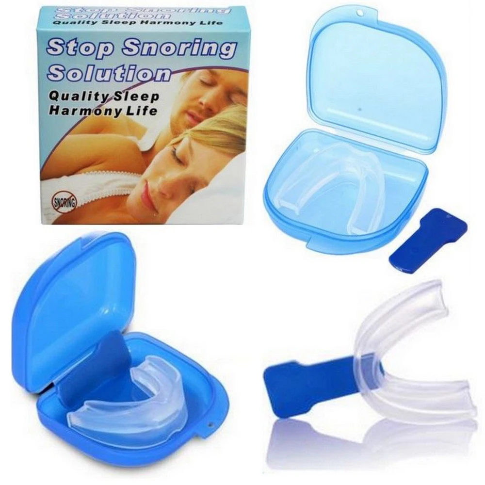 

Mini Anti Snoring Mouth Guard Snore Stopper Nose Vent Soft EVA Snoring Solution Nasal Dilator Sleep Apnea Night Guard Mouthpiece