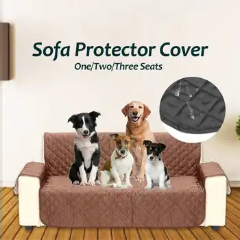 

1/2/3 Seater Double Side Sofa Cushion Pets Dogs Sofa Covers Waterproof Couch Recliner Slipcovers Armchair Furniture Protector