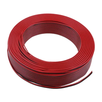 

Car Home Outdoor Audio Speaker Wire 0.3mm Square PVC Cable 100Meter