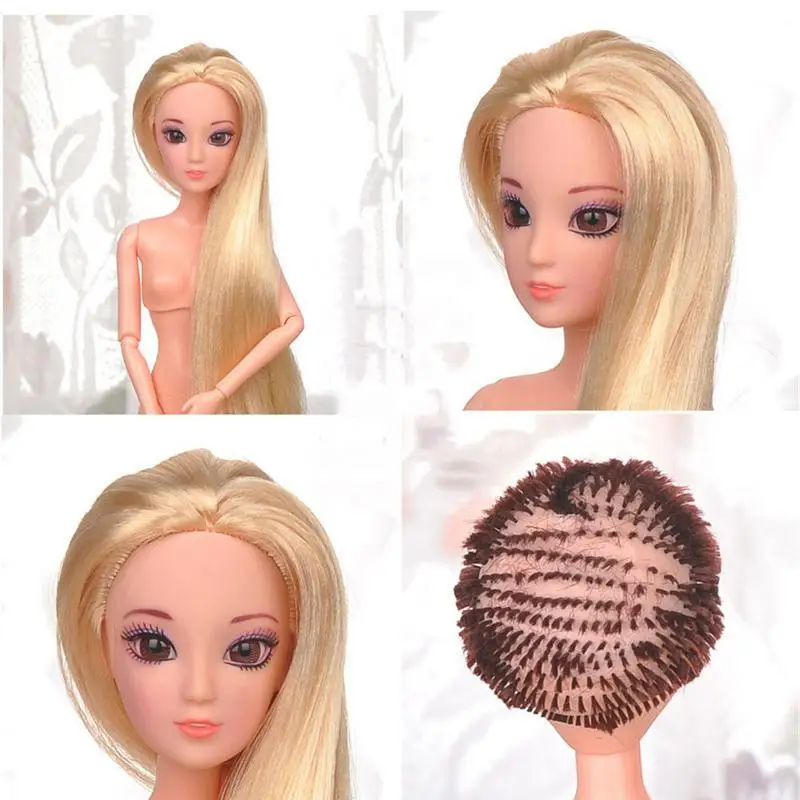 1/6 BJD шарнир Кукла Обнаженная тело 12 подвижные шарнирные DIY куклы 3D голова