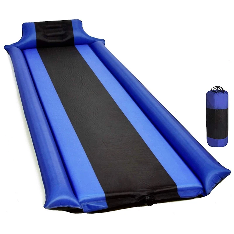 

Camp Single person Hand support Automatic inflatable cushion Thickening damp-proof cushion With pillows outdoors