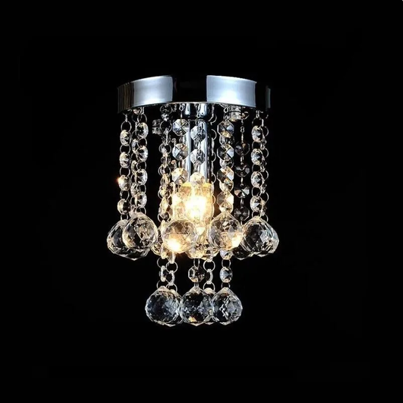 

Modern Hot K9 Crystal Chandelier Led Lamps Stainless Steel Lamps Pendant Crystal Chandeliers E27 Led Lustre Light Chandeliers