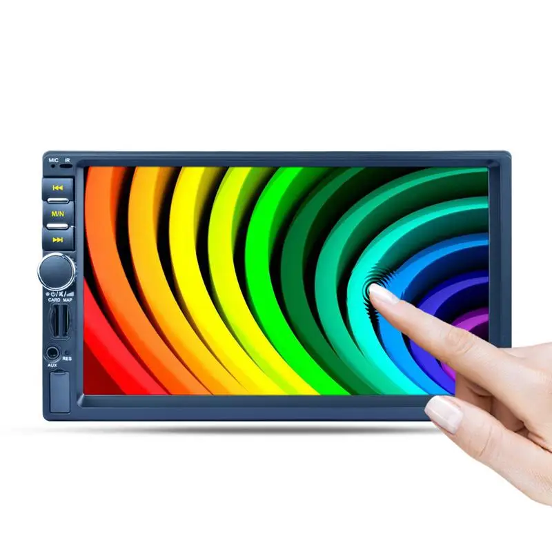 

7 Inch HD Touch Screen CAR MP5 Multimedia Player Back Lit Colorful AM FM RDS Car Radio Media Player GPS Reversing View Function