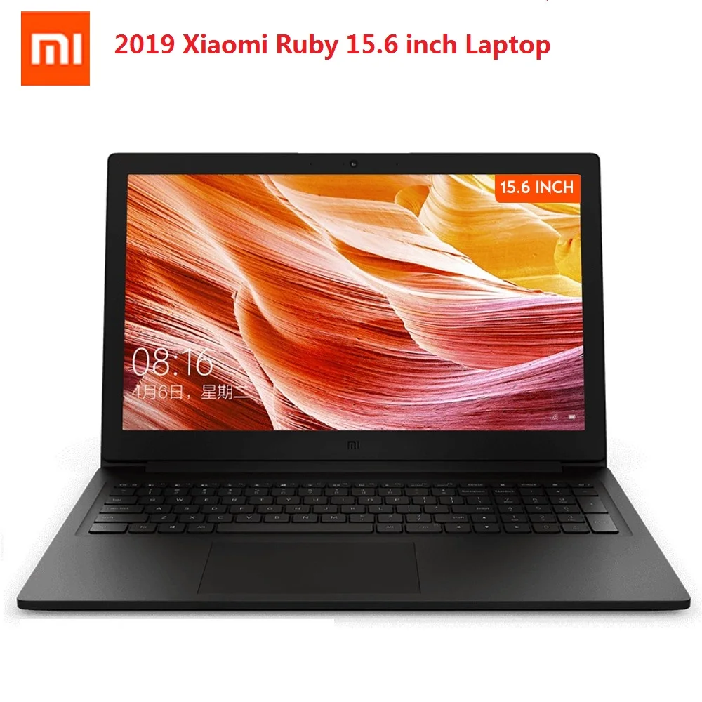 Оригинальный ноутбук Xiaomi Mi Ruby 15 6 дюймов Windows 10 Intel Core i5 8250U четырехъядерный