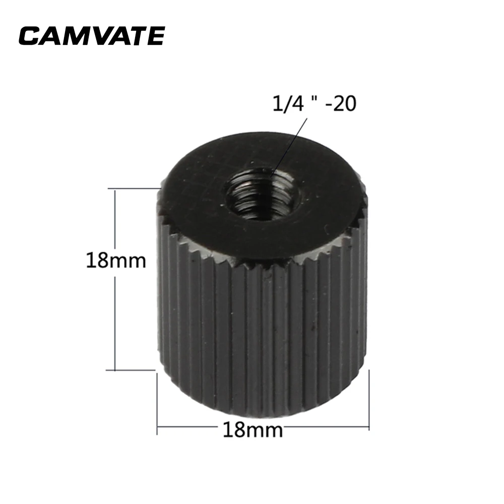 CAMVATE 1/4 &quot 20 женский винт с двойной резьбой адаптер для удлинителя рукоятки