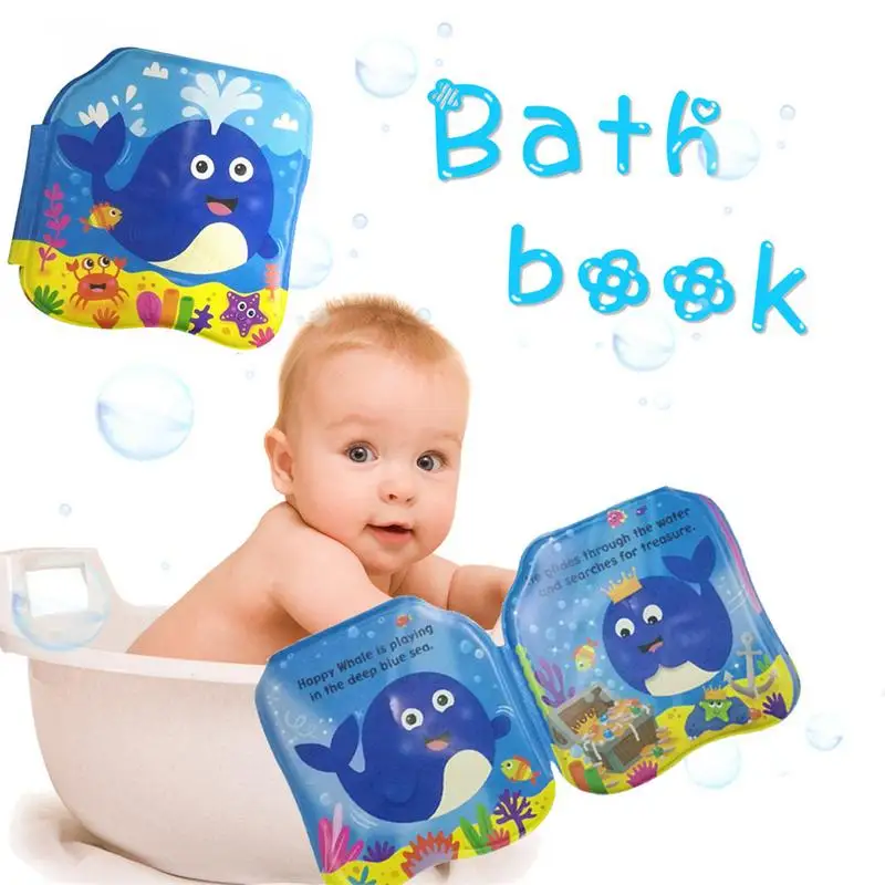 Bath Books Water Toy Baby Shower Gift Kids Educational Bath Toys 4