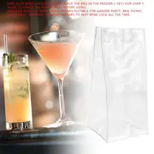 Утолщенная бутылка вина охладитель льда мешок морозильник мешок шампанского охлаждения Перевозчик барная посуда вино коктейль Пиво Инструменты