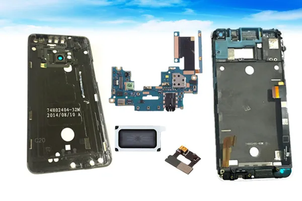 

NEW Original Black frame~Full LCD Display+Touch Screen Digitizer+Frame+ Back Battery Case For HTC ONE M7 801 free shipping