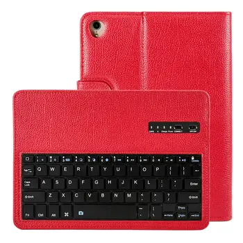 

For iPad Pro 11 2018 Case Smart Removable Wireless USA Keyboard Litchi Grain Leather Flip Tablet Case For iPad Pro 11 Inch 2018