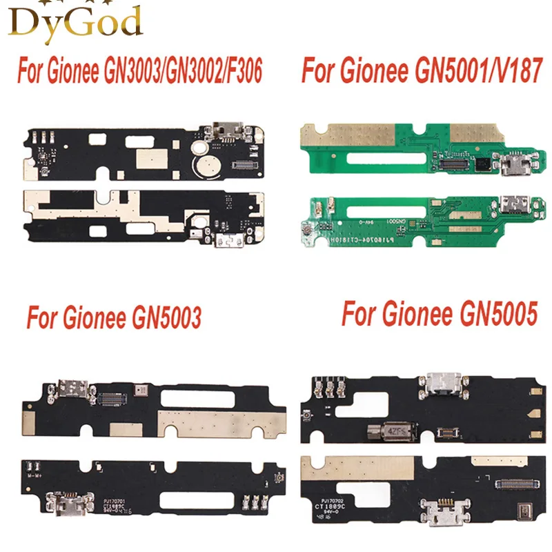

DyGod For Gionee GN5001/V187 GN5005 Micro Dock Connector Board USB Charging Port Flex Cable For Gionee GN3003/GN3002/F306 GN5003