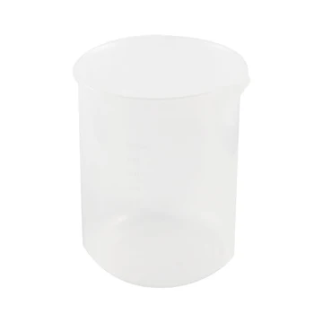 

AAAJ-Clear White Plastic 50mL Measuring Cup Beaker for Flour Sugar Liquid