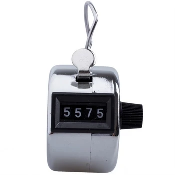 

Professional Portable Metal Mini Golf Handheld Manual 4 Position Golf Counter