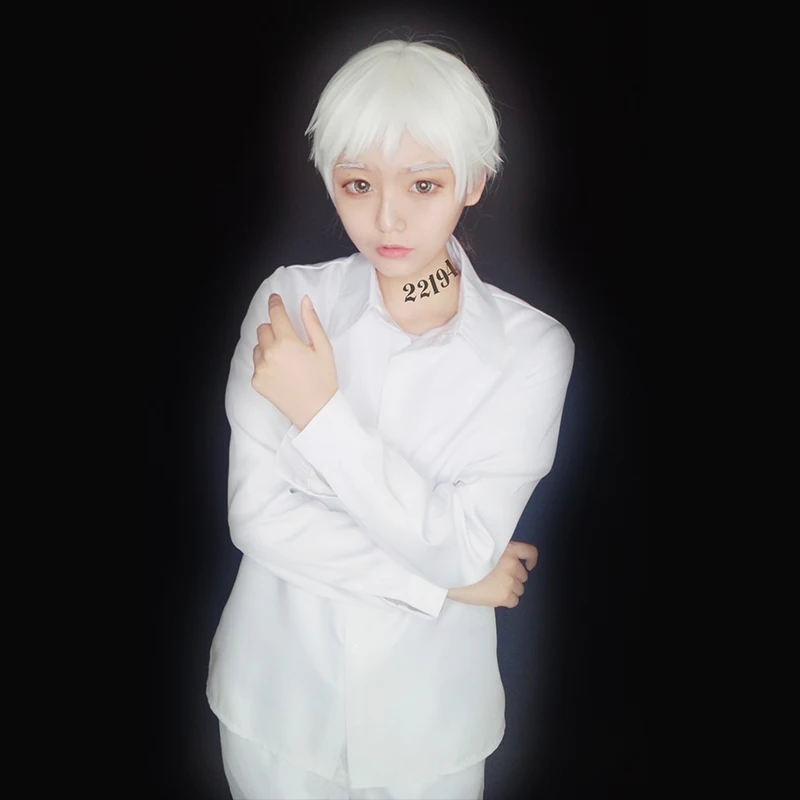 

Milky Way Anime The Promised Neverland Cosplay Costume Emma Norman Cosplay Costume Accessories School Uniforms Cosplay Wig