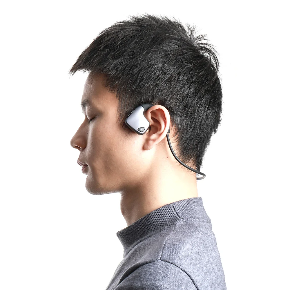 Bluetooth гарнитура R9 с костной проводимостью водонепроницаемые Беспроводные